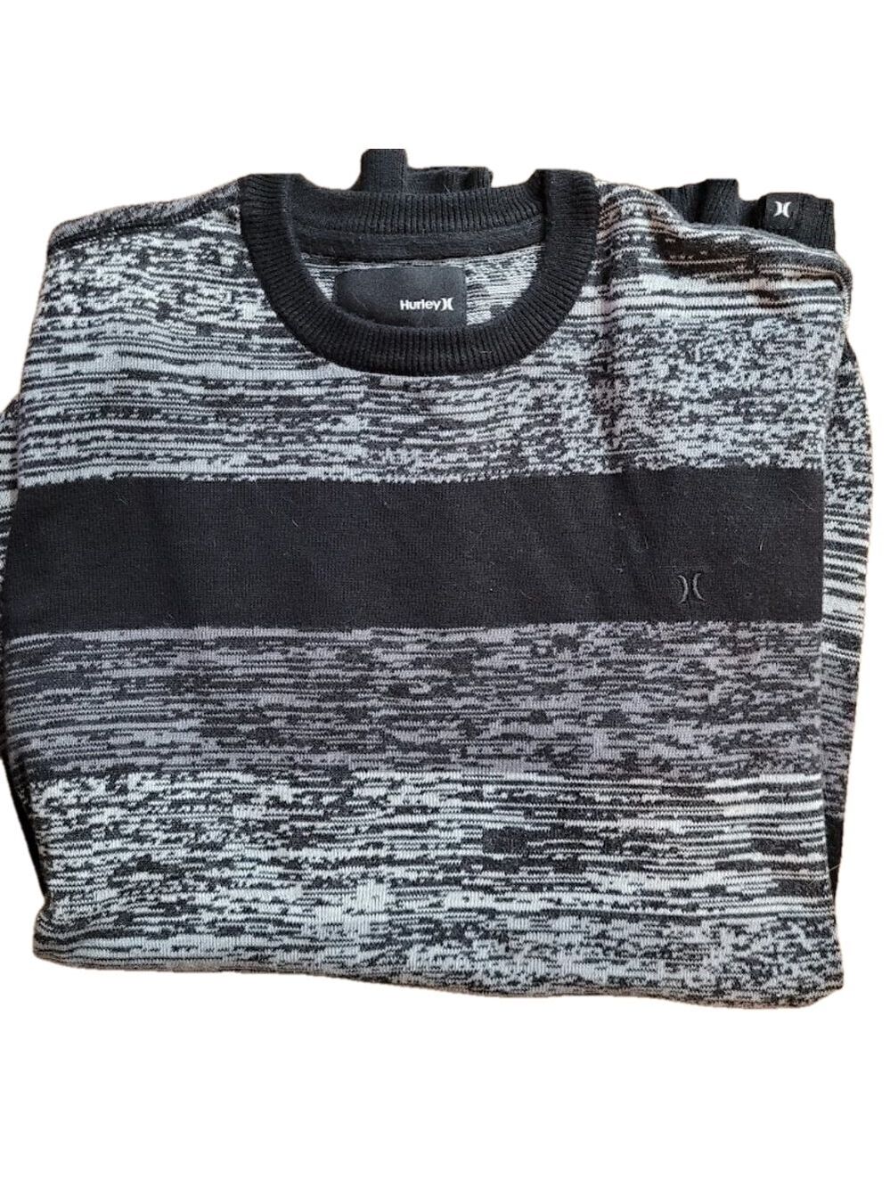 vintage Hurley large crew neck long sleeve tee sweater